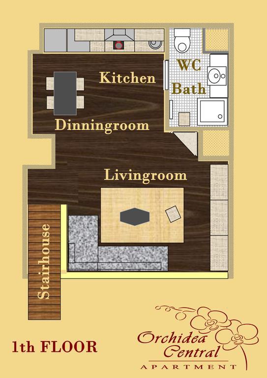 Orchidea Central Apartment Boedapest Buitenkant foto